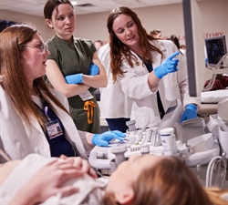 OU College of Allied Health Celebrates Opening of Interprofessional Sonography Laboratory