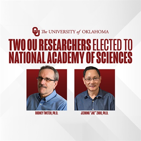 Two OU Researchers Elected to Prestigious National Academy of Sciences
