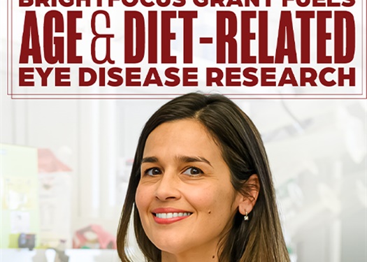 Researcher Earns Grant to Study Causes of Age-Related Macular Degeneration