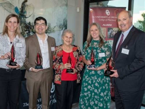 OU College of Pharmacy Recognizes 2025 Alumni Award Recipients