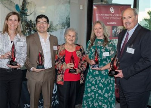 OU College of Pharmacy Recognizes 2025 Alumni Award Recipients
