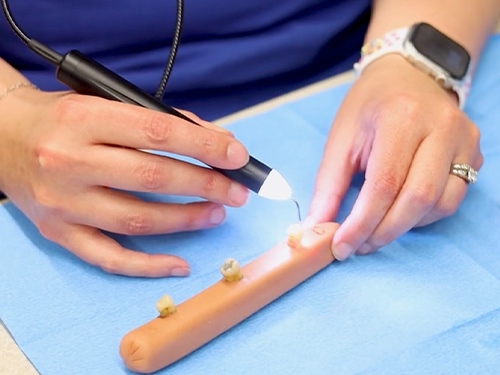University of Oklahoma College of Dentistry Students Train on New Laser Technology