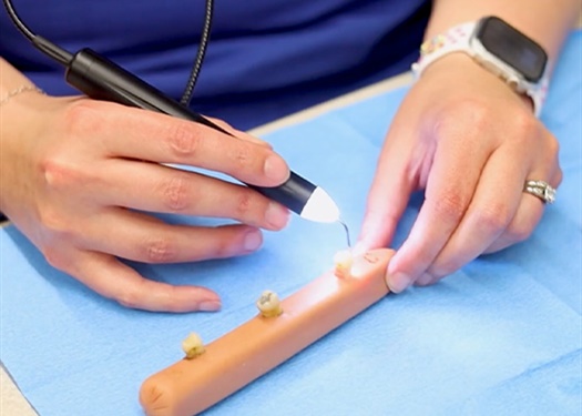 University of Oklahoma College of Dentistry Students Train on New Laser Technology