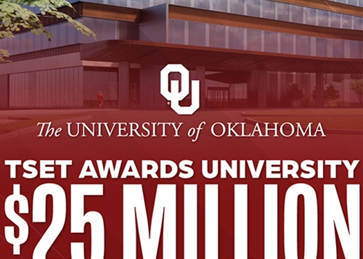 OU Receives $25 Million Grant from TSET to Expand Statewide Cancer Care