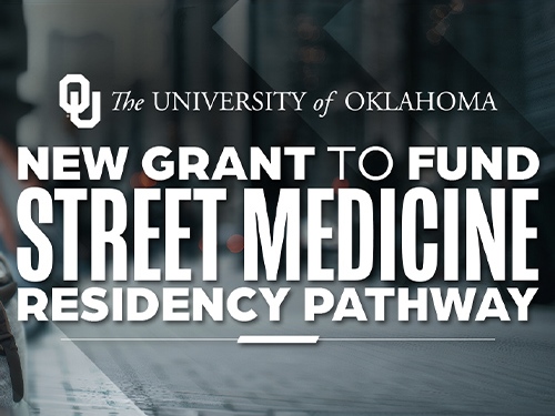 Federal Grant Funds OU Training Program Focused on Care of People Experiencing Homelessness