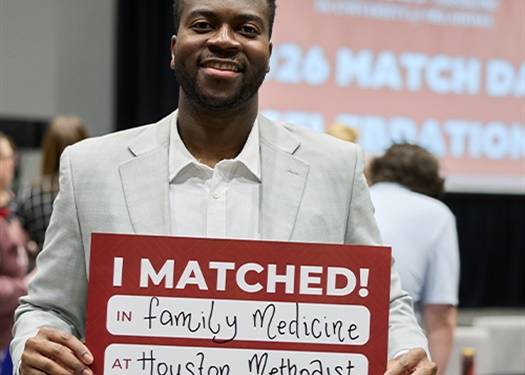 OU Medical Students Learn Their Futures on Match Day