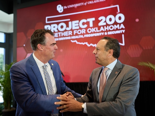 University of Oklahoma Launches Project 200, a Generational Investment in Oklahoma’s Future