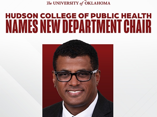 OU Hudson College of Public Health Names New Department Chair