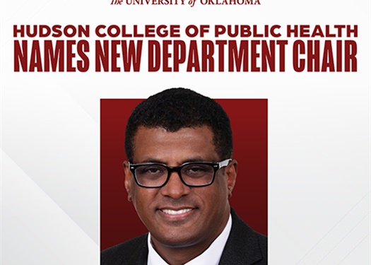 OU Hudson College of Public Health Names New Department Chair