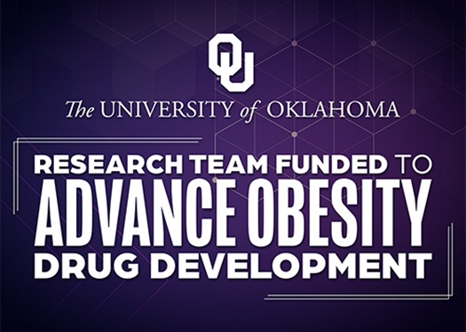 OU Researcher Joins $12 Million Effort to Advance Obesity Drug Discovery
