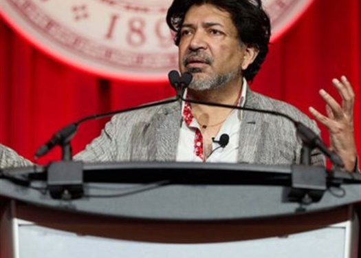 Siddhartha Mukherjee discusses AI and health at OU Presidential Speakers Series dinner