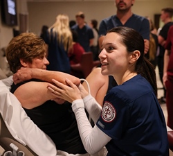 OU College of Allied Health lab promotes collaboration between sonography and medical students