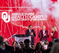 A Game Changer: Harold Hamm commits largest gift in OU history to lift health of Oklahoma, name Health Campus