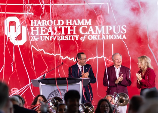 A Game Changer: Harold Hamm commits largest gift in OU history to lift health of Oklahoma, name Health Campus
