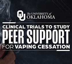 OU Study Tests Peer Mentoring to Help Young Adults Quit Vaping