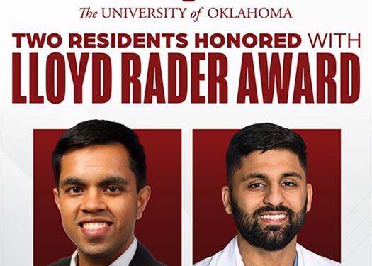Residents Honored With Lloyd Rader Award